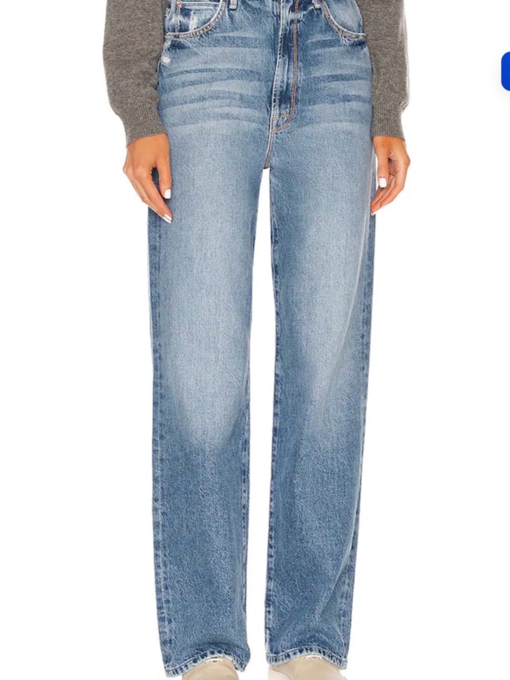 Mother Superior High Waisted Tunnel Vision Sneak in Take Me Higher Size 28 - Picture 2 of 13